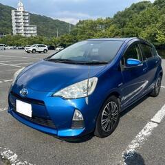 トヨタアクア　S 　車検ありの画像