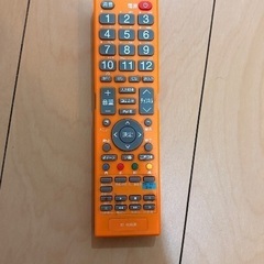 【中古品】32V型液晶テレビ　オレンジ色の画像
