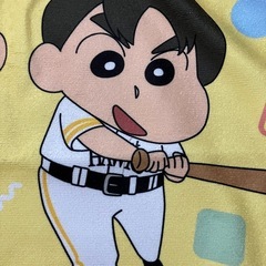福岡ソフトバンクホークス ラリータオル クレヨンしんちゃん ギータの画像