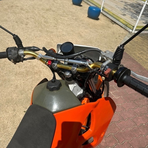 ジェベル125 → 200ccエンジン換装・カスタム多数・現状不動（ジャンク扱い）