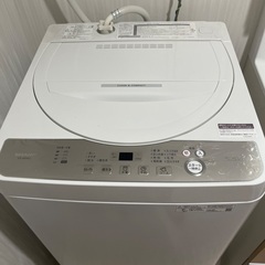 シャープ全自動電気洗濯機（ES-GE5GJ)の画像