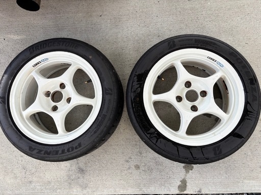 ENKEI RP01 16インチ 114.3-4H 2024年製71RS付き