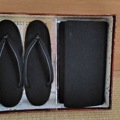 喪服用　草履バッグセットの画像