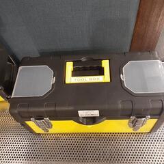 ☆［新品 ］ツールボックス 🔧 Mサイズ (40×18×18)／イエロー&ブラック ／ （沖縄市）KODENの画像