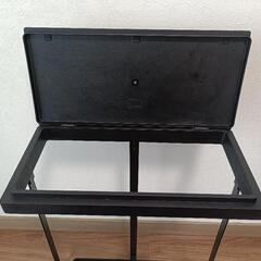 山崎実業(Yamazaki) スリム 蓋付き  45L 横開き 黒の画像