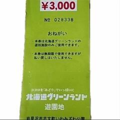 北海道グリーンランド
共通回数券30枚セット→23枚(¥2300分)

の画像