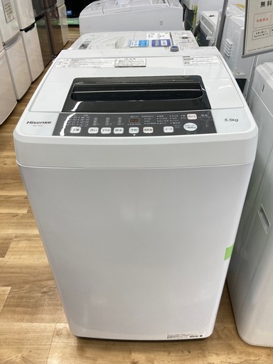 【トレファク高槻店】安心の6ヶ月間保証！取りに来られる方限定！Hisense（ハイセンス）の全自動洗濯機のご紹介です！
