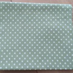 はぎれ3枚　布　50×50cm　新品未使用　緑色　グリーンの画像