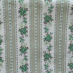 はぎれ3枚　布　50×50cm　新品未使用　緑色　グリーンの画像
