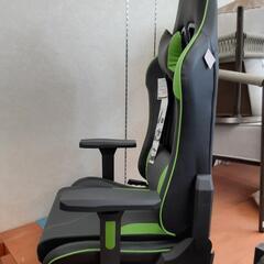 ★中古品★ニトリ ゲーミングチェア GM703BKGRの画像