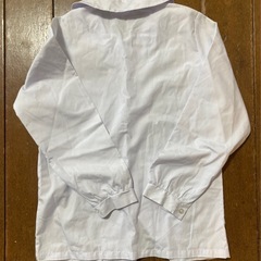 ブラウス 白 長袖 140 富士ヨット 式服の画像