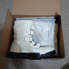 安全靴　白　24.5cmの画像