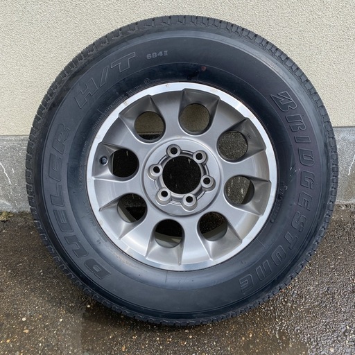 トヨタ FJクルーザー カラーパッケージ 純正 スペアタイヤ 1本 トヨタ FJクルーザー カラーパッケージ 純正 スペアタイヤ 1本