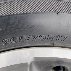 トヨタ FJクルーザー カラーパッケージ 純正 スペアタイヤ 1本の画像