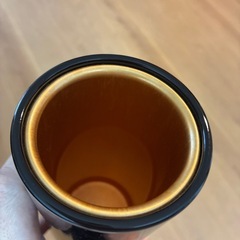 輪島塗り 漆芸花器の画像