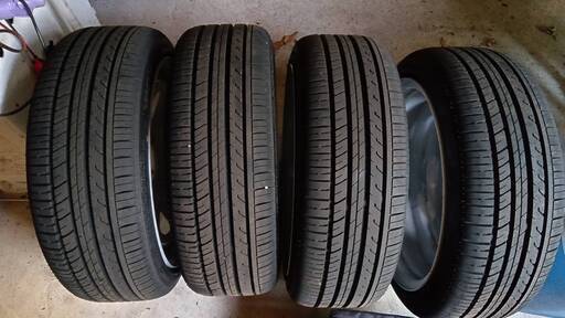 値下げ(新同)TC01ホイール+165/45/15タイヤ4本セット　値引きあり 値下げ(新同)TC01ホイール+165/45/15タイヤ4本セット 値引きあり