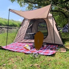 テント　ワンタッチ　キャンプの画像