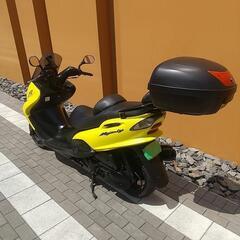 ✨実動  値引き交渉可能✨                  マジェスティ125 FI  リアボックス付の画像