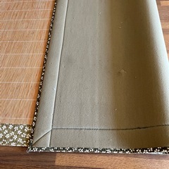 値下げしました　玄関マット　竹ラグ　1190✖️70の画像