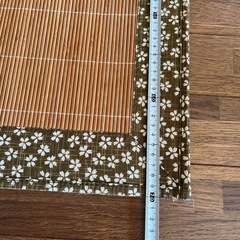 値下げしました　玄関マット　竹ラグ　1190✖️70の画像