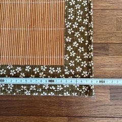 値下げしました　玄関マット　竹ラグ　1190✖️70の画像