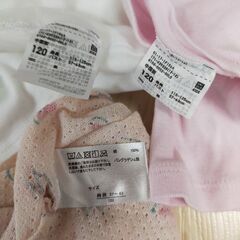 ☆未使用あり☆ 女の子 下着 120cmの画像
