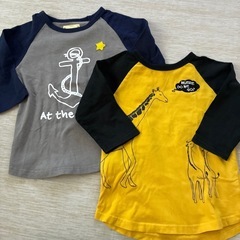 おまとめ　子供服　七分袖カットソー5枚セットの画像