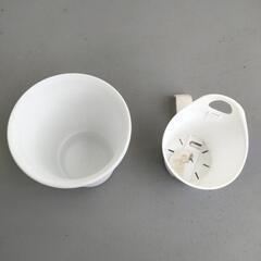 （9/7まで受付）無印良品　素焼のポット（観葉植物用）の画像