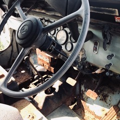 三菱ジープ J58 部品取り車 丸車での画像