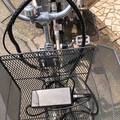 電動アシスト三輪車の画像
