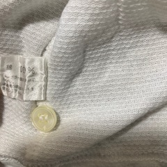 ブラウス 白 長袖 綿 120-130 ファミリア　式服の画像