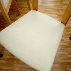 【リユースのサカイ八街店】★ジモティ割あり★ 飛騨家具　ダイニングチェア　ナチュラル　クリーニング済　YJ7386の画像