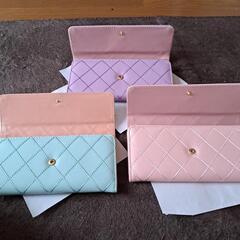 新品！レディース長財布各1の画像