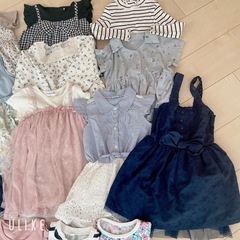 女の子服 20点 まとめ売り 100cmの画像