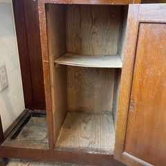 大正時代　傘立てコートハンガー/帽子掛け/衝立ミラー▼鏡スンド洋館家具大正浪漫 　の画像