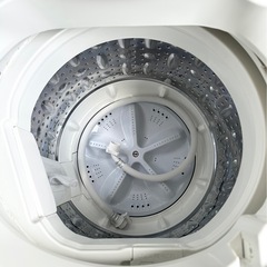 【引取】シャープSHARP 洗濯機 5.5kg ES-GE5C-W★2019年製★動作確認済み の画像