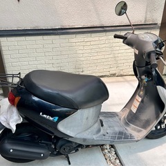中古原付バイク　レッツ4の画像