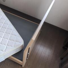 シングルベッド&マットレスの画像
