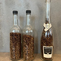 【問合せ多数 早い者勝ち【合計20本】COFFEE コーヒー豆の入った瓶セット 珈琲豆】の画像