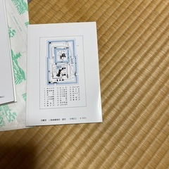二条城のパンフレットとポストカードの画像