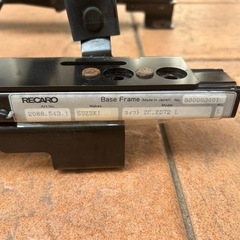 レカロ純正シートレールの画像