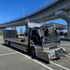 カスタムデコトラ積載車！保証付の画像