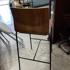 A2508-487 ハイチェア 木目ブラウン 中古美品の画像