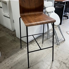 A2508-487 ハイチェア 木目ブラウン 中古美品の画像