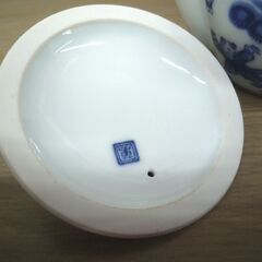 茶器揃 畑萬陶苑 角萬印 唐子絵 宝瓶 湯冷まし 湯呑 作不明茶卓 中古 苫小牧西店の画像