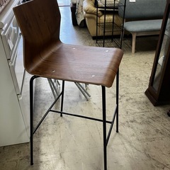 A2508-489　ハイチェア 木目ブラウン 中古美品の画像