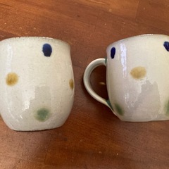 読谷やちむんマグカップの画像