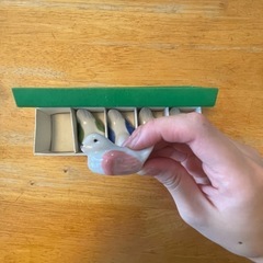 【未使用品‼︎】鳥の箸置き5個セットの画像