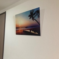 ガラスの絵画の画像