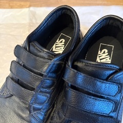 VANS 20cm 黒キッズシューズの画像